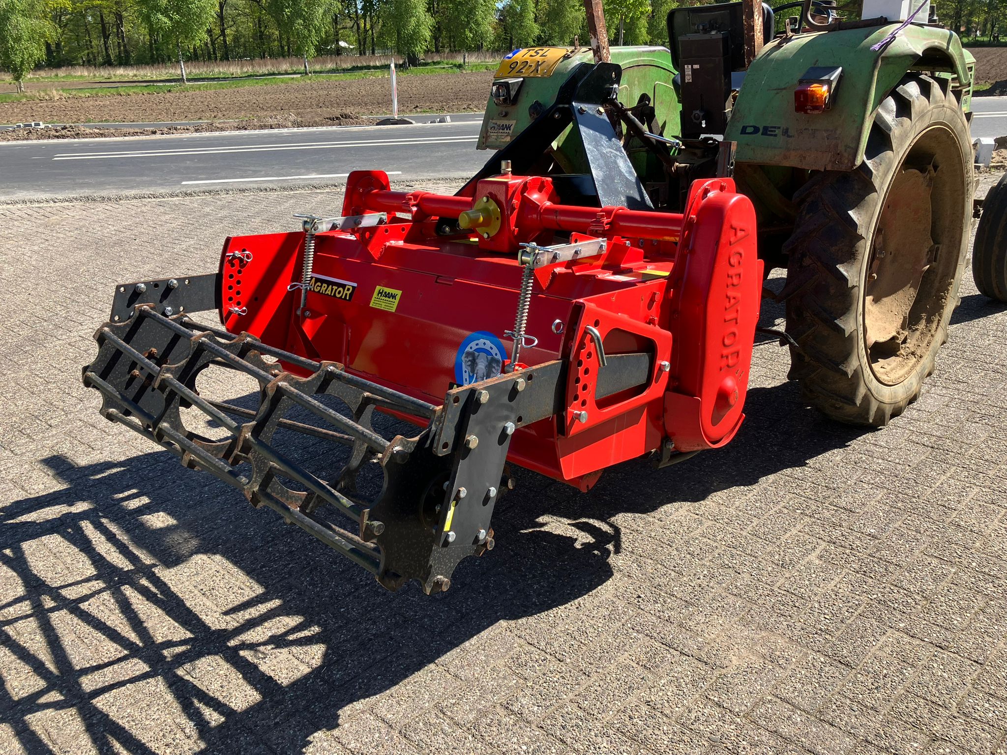 Agrator grondfrees